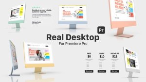 Real Desktop for Premiere Pro Premiere Pro template preview