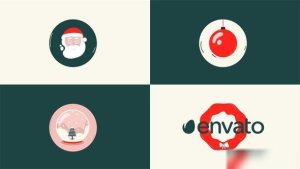 Videohive Christmas Logo Reveal 35320911 Openers template preview