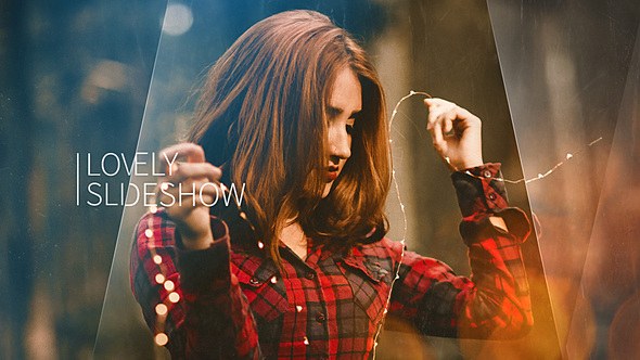 Lovely Slideshow - Videohive Video Displays template preview