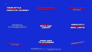 Videohive Text Animation 7.0 | After Effects Titles template preview