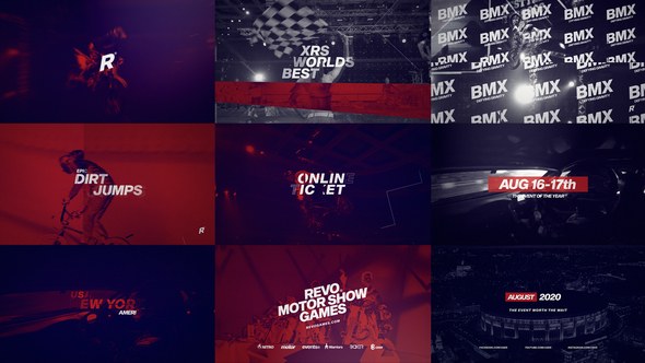 Videohive Revolution Sport Promo Openers template preview