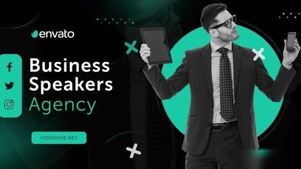 Videohive business Spaeking Slideshow Openers template preview