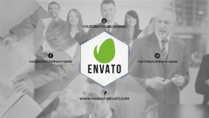 Videohive Elegant Corporate Presentation Video Displays template preview