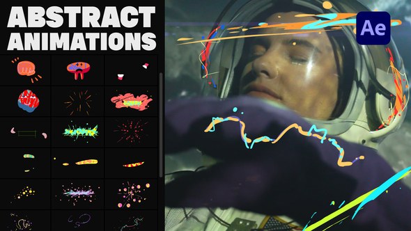 Videohive Abstract Animations Pack for After Effects Elements template preview