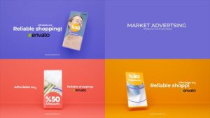 Videohive Mobile Market Promotion Product Promo template preview