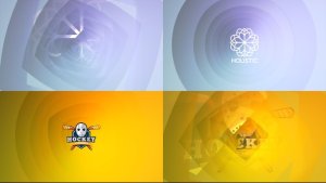 Videohive Elegant Clean or Glitch Logo Intro Logo Stings template preview