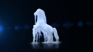 Videohive White Horse Logo Reveal Logo Stings template preview