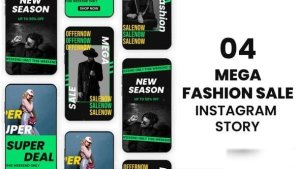 Videohive Fashion Sale Stories 55577244 Elements template preview