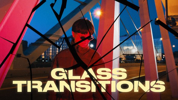 Videohive Pack Of 10 Glass Transitions Elements template preview