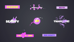 Videohive Bubble Titles for After Effects Titles template preview