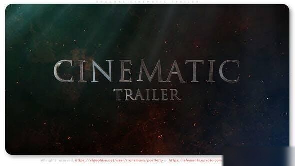 Videohive Epochal Cinematic Trailer Openers template preview