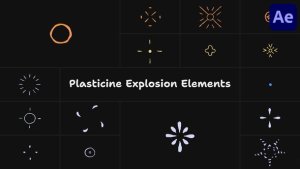 Videohive Plasticine Explosion Elements | After Effects Elements template preview