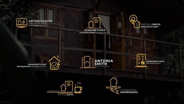 Videohive Real Estate Titles Titles template preview