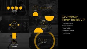 Videohive Countdown Timer Toolkit V7 Elements template preview