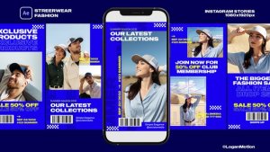 Videohive Cyber Fashion Product Promo template preview