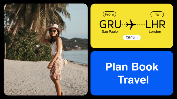 Videohive Travel Agency Multiscreen Openers template preview