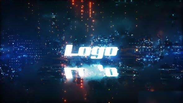 Videohive Digital Sci Fi Logo Logo Stings template preview