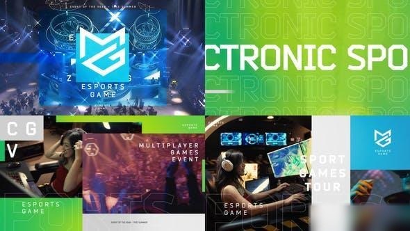 Videohive Sport Slideshow - Esport Game Openers template preview