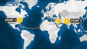 Videohive Travel Map - Promo Kit Openers template preview