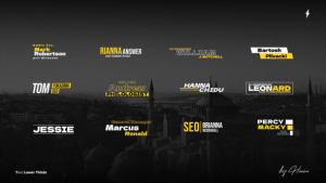 Videohive Text Lower Thirds - AE Elements template preview