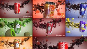 Videohive Drink Fruit Product Promo template preview