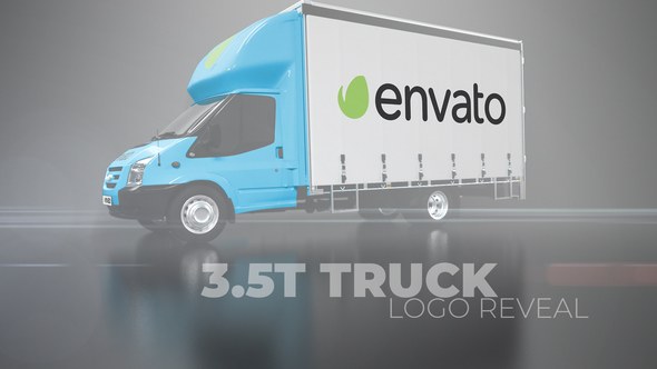 Videohive 3.5t Truck Logo Logo Stings template preview