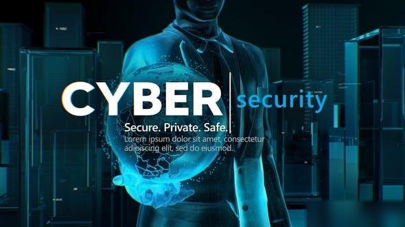 Videohive Cyber Security Opener 2 Openers template preview
