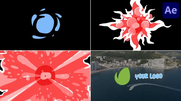 Videohive Hand-Drawn Logo for After Effects Logo Stings template preview