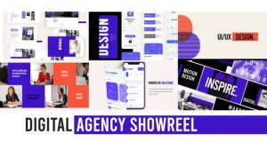 Videohive Digital Agency Web Showreel Product Promo template preview