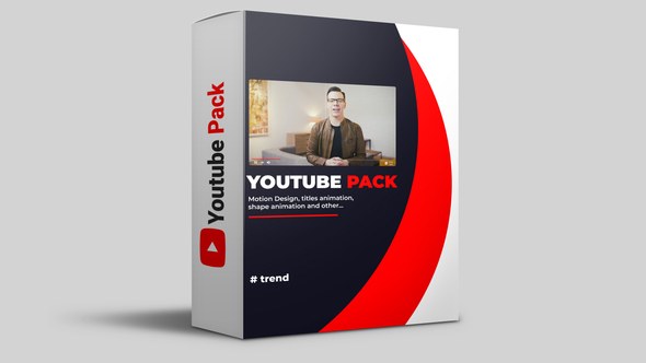 Videohive YouTuber Pack 35119123 Broadcast-packages template preview