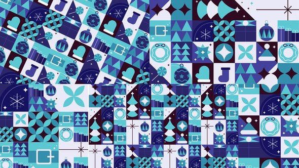 Videohive Christmas Background Abstract After Effect Elements template preview