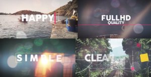 Videohive Happy Summer Opener Video Displays template preview