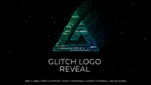 Videohive Glitch Logo Reveal v2 Logo Stings template preview