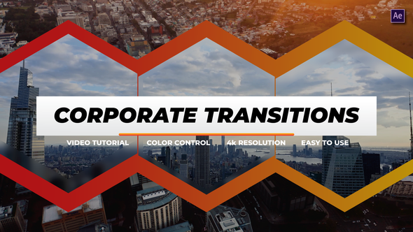 Videohive Corporate Shape Transitions | After Effects Elements template preview