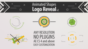 Videohive Shape Animation Logo Reveal v2 Logo Stings template preview