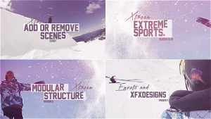 Videohive Extreme Sports Slideshow Video Displays template preview