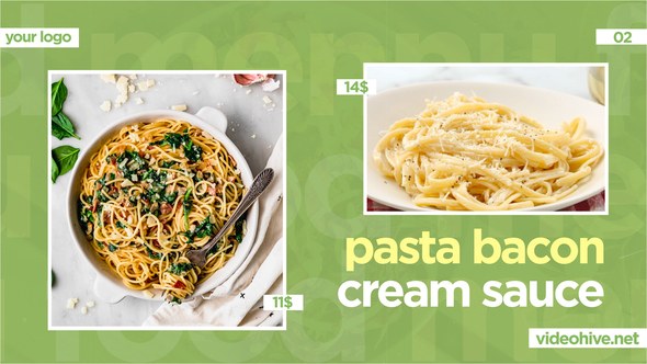 Videohive Restaurant Food Menu 43429679 Product Promo template preview
