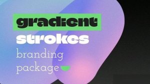 Videohive Gradient Strokes Branding Package Broadcast-packages template preview