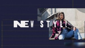 Videohive Street Chic Glitch Openers template preview