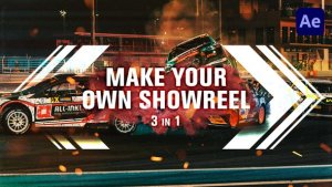 Videohive Make Your Own Showreel Video Displays template preview