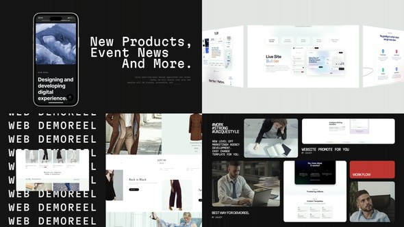 Videohive Fast Website Promo 53478674 Product Promo template preview