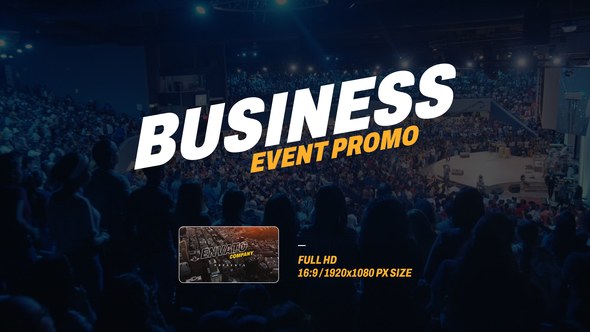 Videohive Business Event Promo 45895080 Video Displays template preview