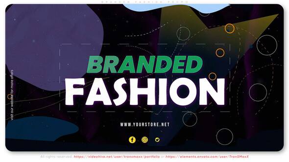 Videohive Branded Fashion Promo Product Promo template preview