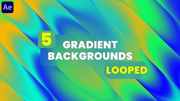 Videohive Gradient Backgrounds 56538431 Elements template preview