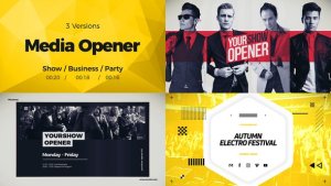 Videohive Media Opener 22838540 Openers template preview