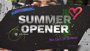 Videohive Summer Ripped Opener Openers template preview