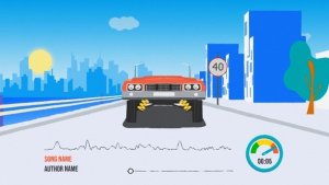 Videohive Lowrider Music Visualizer Broadcast-packages template preview