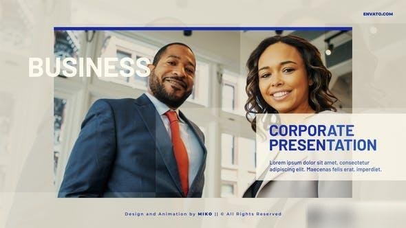 Videohive Corporate Slideshow Opener 45337732 Openers template preview