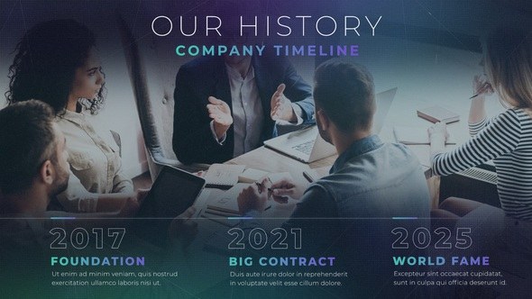 Videohive Colorful Business Promo Video Displays template preview