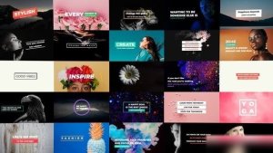 Videohive Stylish Titles 22128283 Titles template preview